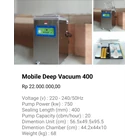 Mobile Vacuum Machine 400-500-600-800 4