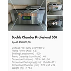 Double chamber profesional 400-500-600 3
