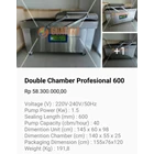 Double chamber profesional 400-500-600 2